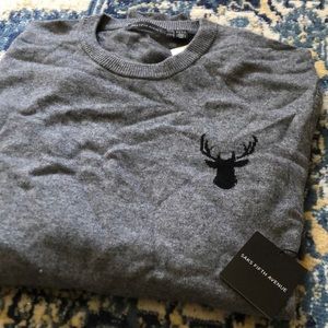 NWT- Saks Fifth Avenue Men’s Sweater 5% cashmere
